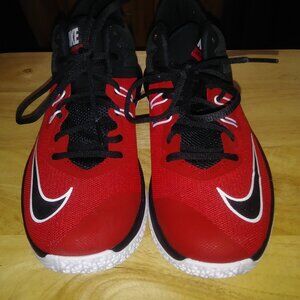 Women's NIKE Sneakers~ Red and Black~ Size 9.5~ Good Condition (E)